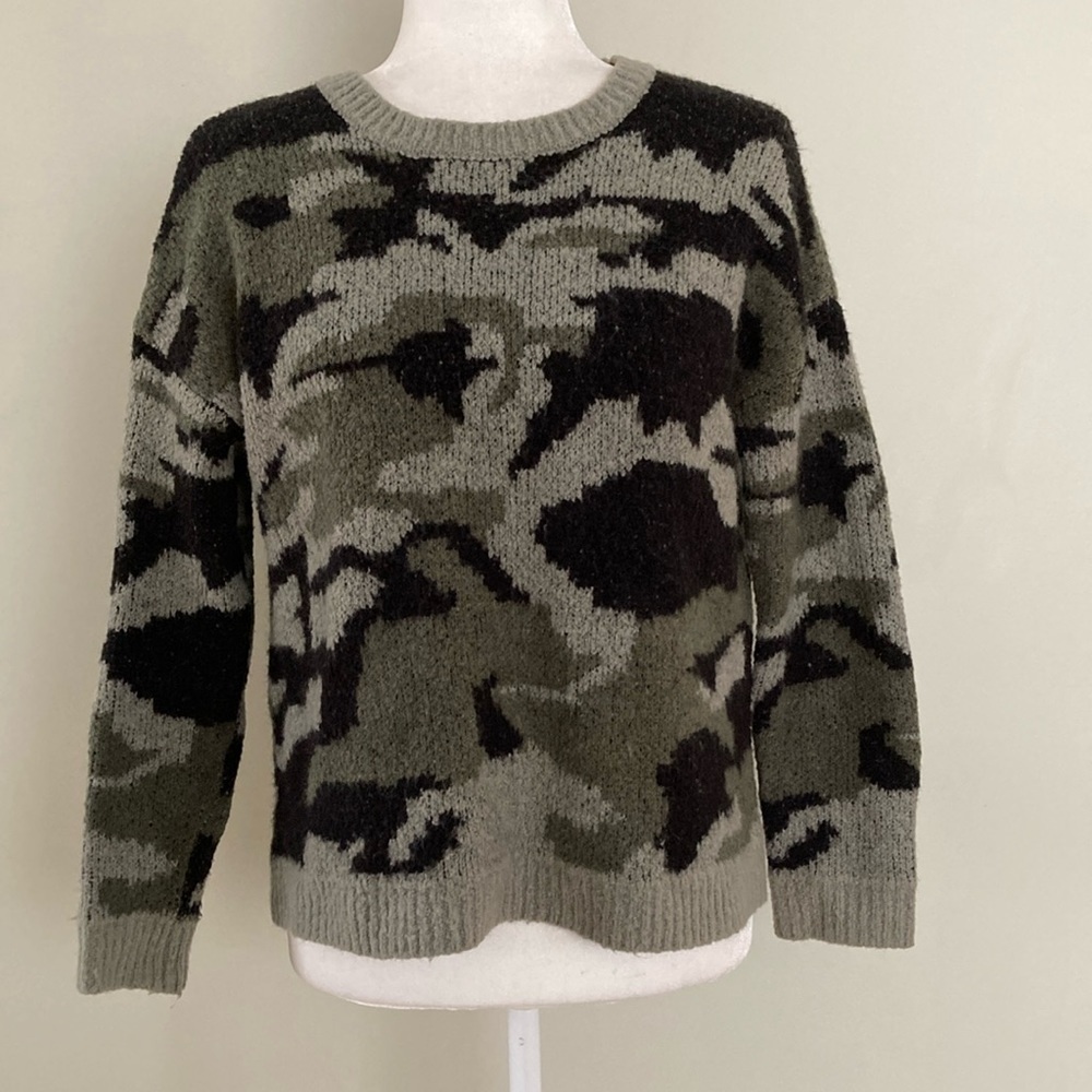 Workshop Camo Sweater